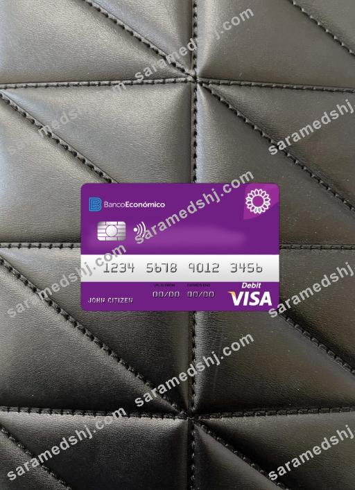 Angola Bank Economio Visa debit photolook front